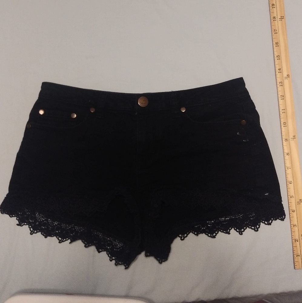 Black shorts